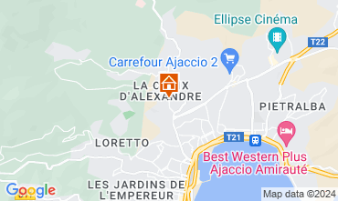 Mappa Ajaccio Appartamento 93029