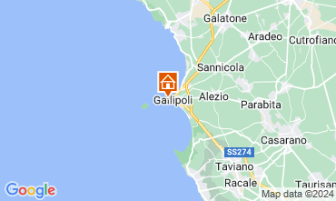 Mappa Gallipoli Appartamento 127859
