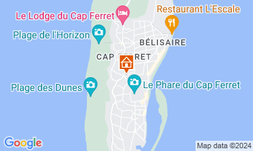 Mappa Cap Ferret Villa  9378