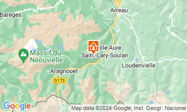 Mappa Saint Lary Soulan Appartamento 116886