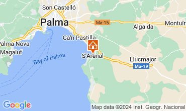 Mappa Palma di Maiorca Appartamento 126798