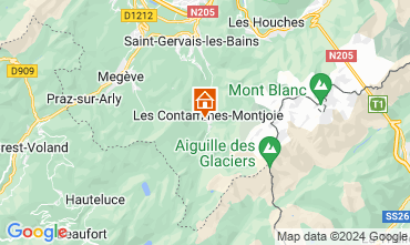 Mappa Les Contamines Montjoie Chalet 50772