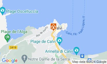 Mappa Calvi Appartamento 122525