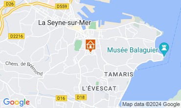 Mappa La Seyne sur Mer Appartamento 108145