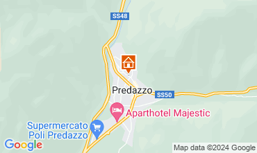 Mappa Predazzo Appartamento 116178