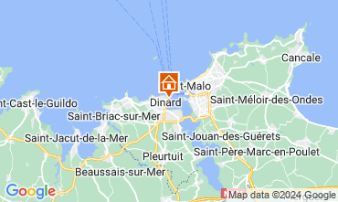 Mappa Dinard Appartamento 80077