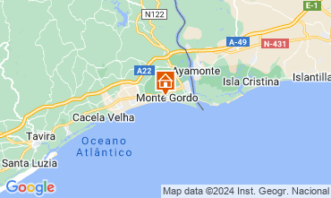 Mappa Monte Gordo Appartamento 83178