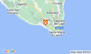 Mappa Santa Maria di Leuca Villa  76913