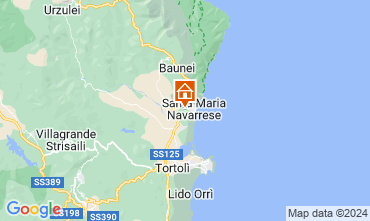 Mappa Santa Maria Navarrese Villa  110023