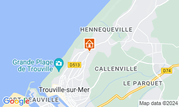 Mappa Trouville sur Mer Monolocale 10805