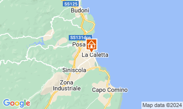 Mappa La Caletta Appartamento 128869