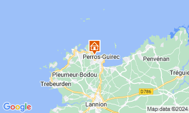 Mappa Perros-Guirec Monolocale 112857