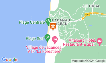 Mappa Lacanau Appartamento 114113