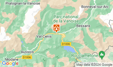 Mappa Val Cenis Chalet 3253