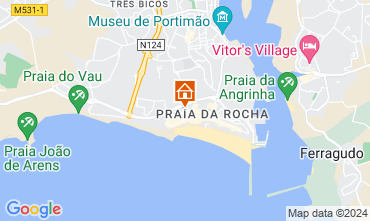 Mappa Praia da Rocha Appartamento 73581