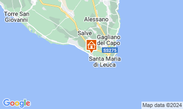 Mappa Santa Maria di Leuca Appartamento 79321