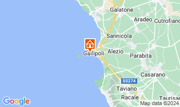 Mappa Gallipoli Appartamento 127962