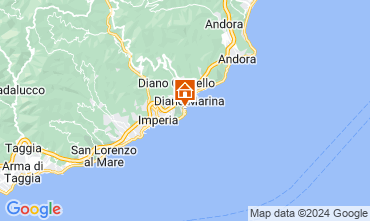 Mappa Diano Marina Appartamento 121977