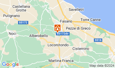 Mappa Locorotondo Casa rupestre 128619