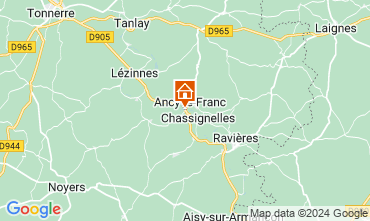 Mappa Ancy-le-Franc Casa 128781