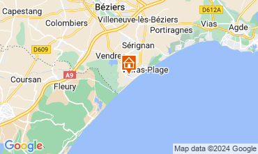 Mappa Valras-Plage Villa  114999