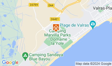 Mappa Valras-Plage Villa  114999