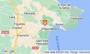 Mappa Empuriabrava Casa 128034