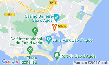 Mappa Cap d'Agde Appartamento 112300