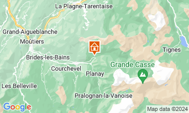 Mappa Champagny en Vanoise Appartamento 102107