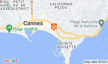 Mappa Cannes Monolocale 128452