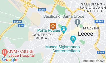 Mappa Lecce Appartamento 124715