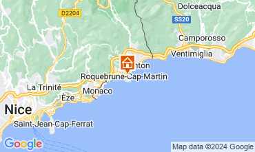 Mappa Roquebrune Cap Martin Appartamento 104967