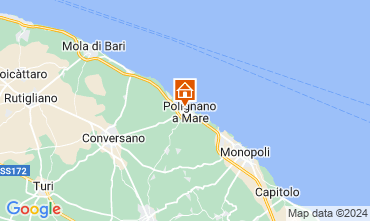 Mappa Polignano a Mare Appartamento 126142