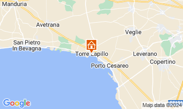 Mappa Porto Cesareo Appartamento 125561