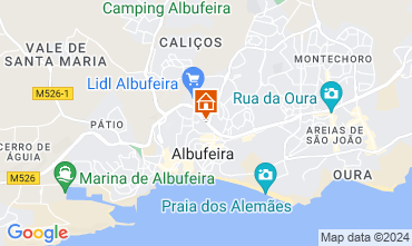 Mappa Albufeira Appartamento 129147