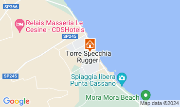 Mappa Torre Specchia - Melendugno Villa  103268