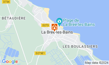 Mappa La Bre les Bains Casa 121756