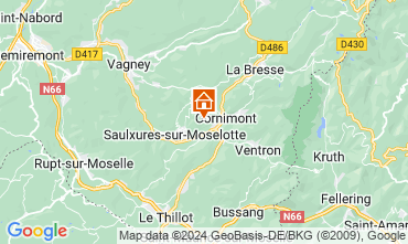 Mappa La Bresse Casa 128924