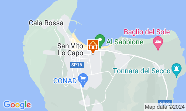 Mappa San Vito lo Capo Appartamento 81360