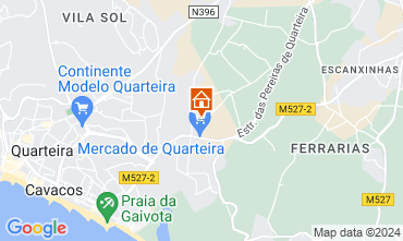 Mappa Quarteira Villa  128254