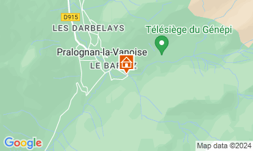 Mappa Pralognan la Vanoise Chalet 74329