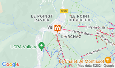 Mappa Valloire Chalet 100651