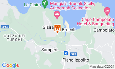 Mappa Brucoli Villa  127222