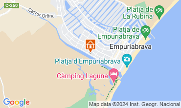 Mappa Empuriabrava Casa 128906