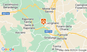 Mappa Rapolano Terme Casa 127918