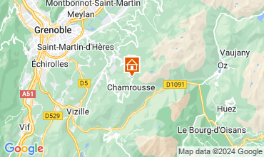 Mappa Chamrousse Monolocale 764