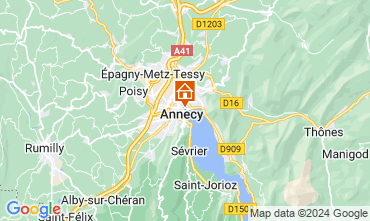 Mappa Annecy Appartamento 106034