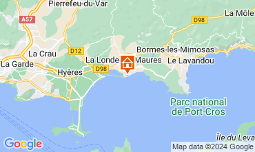 Mappa La Londe-les-Maures Appartamento 75334