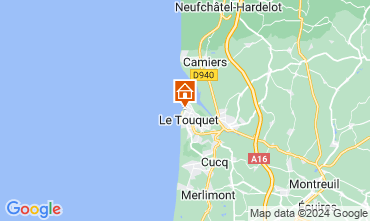 Mappa Le Touquet Monolocale 104169