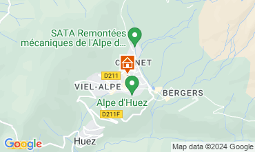 Mappa Alpe d'Huez Monolocale 93526